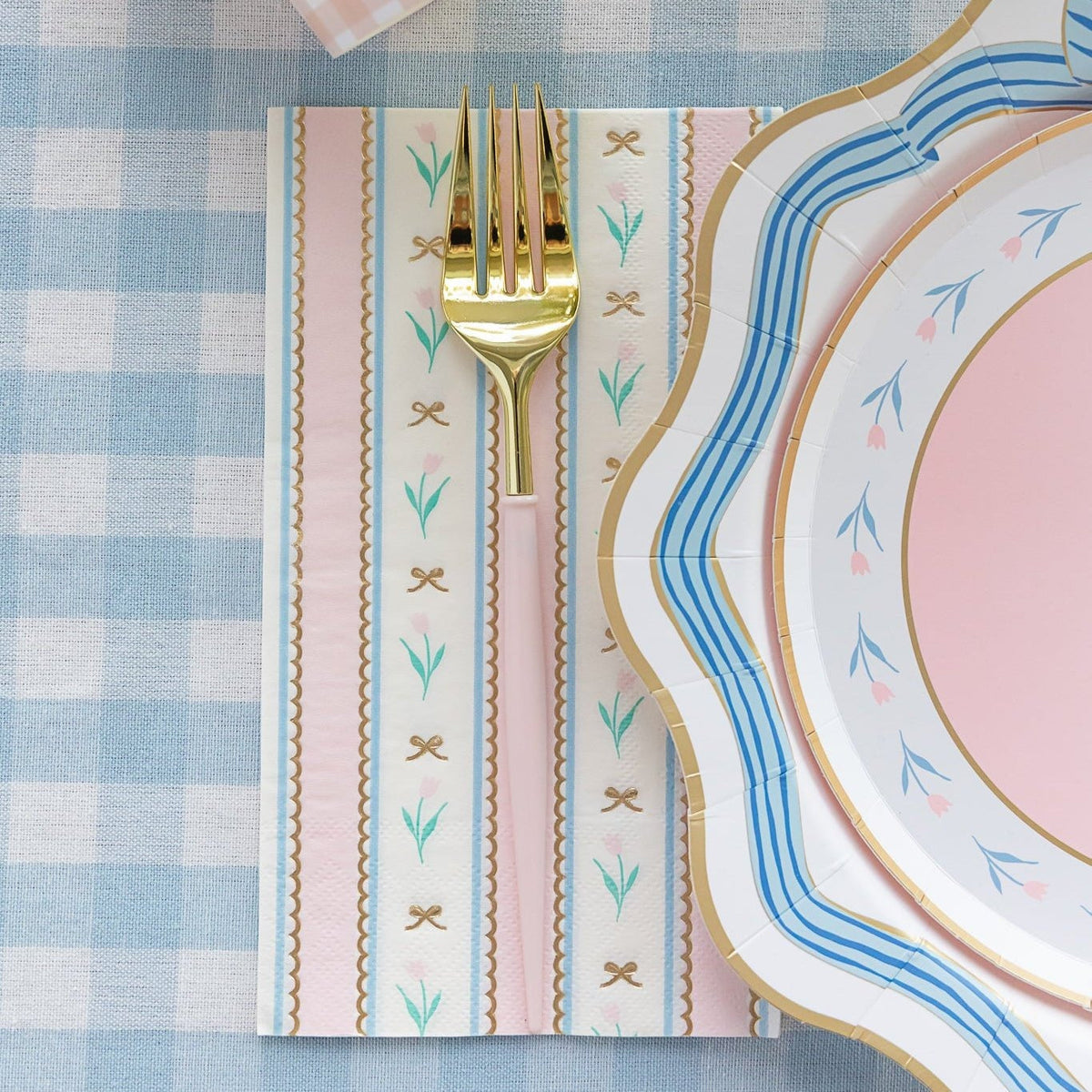 Spring Tulip Guest Towels