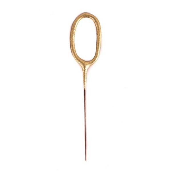 Gold Number Sparklers