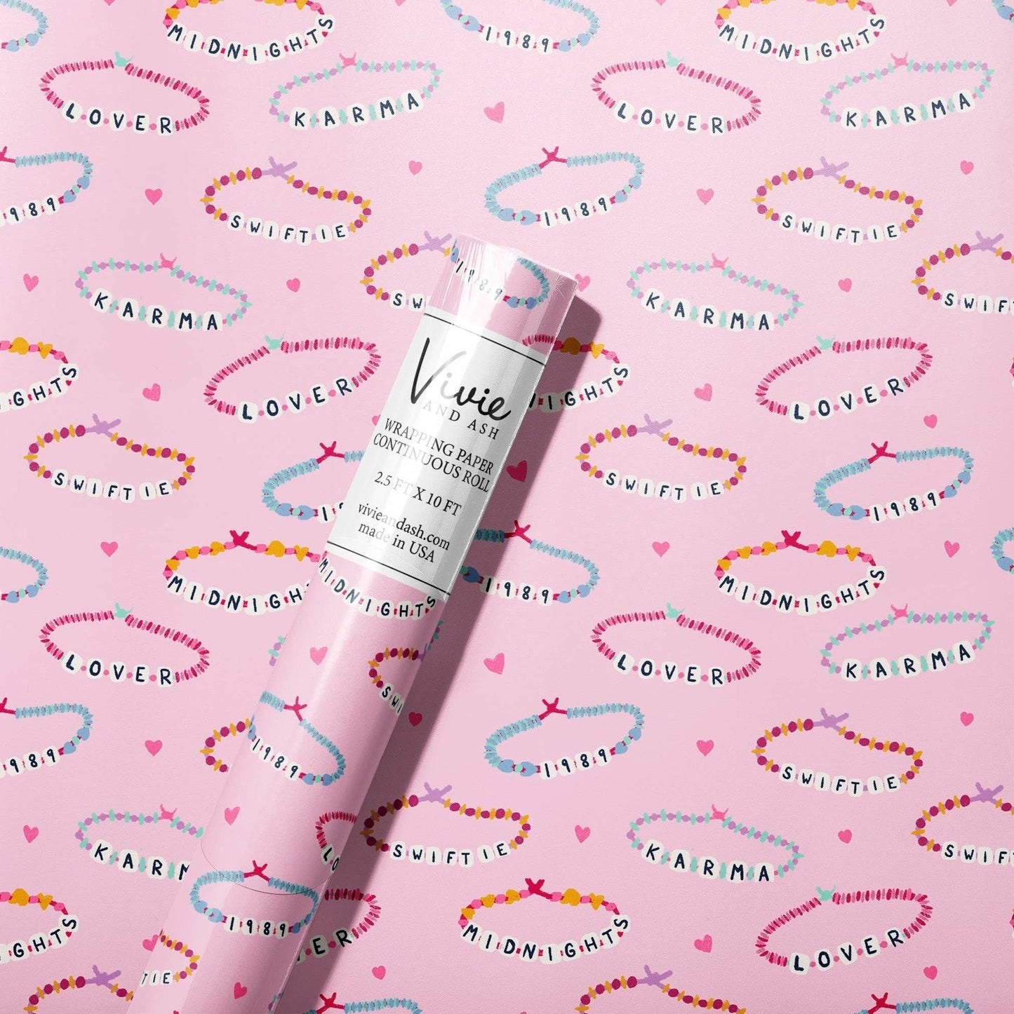 Unofficial Swiftie Friendship Bracelet Wrapping Paper