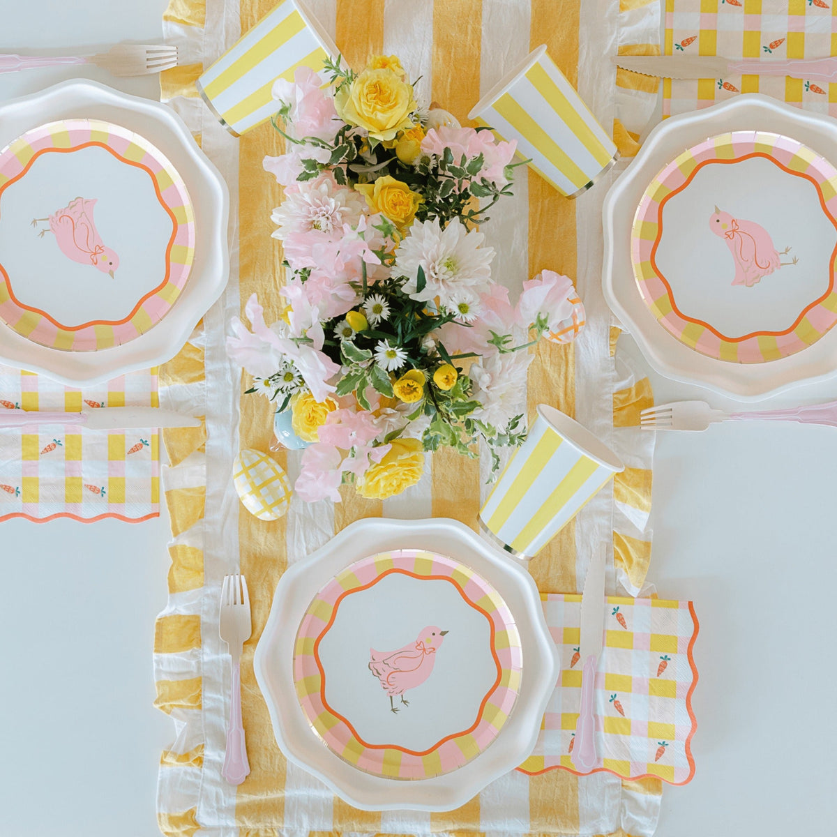 Sweet Carrot Easter Large Napkins