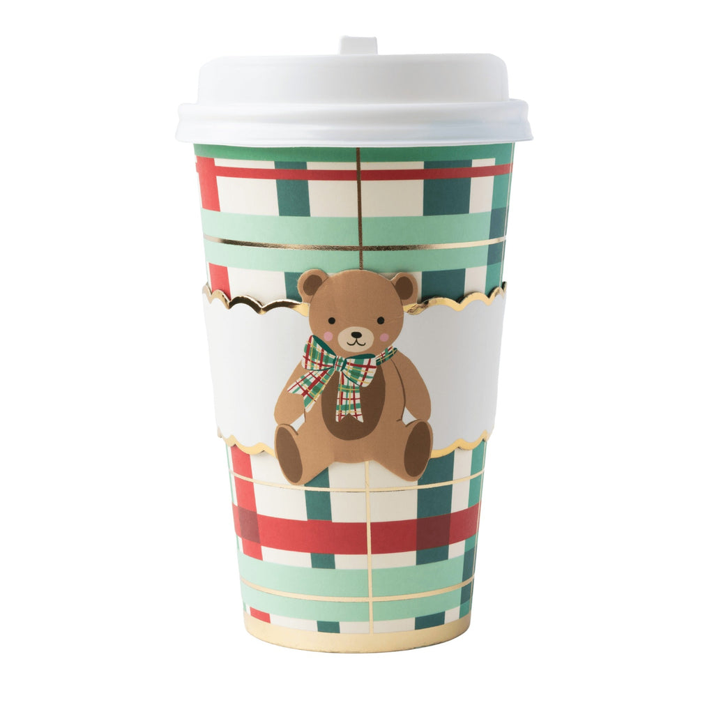 Holiday Henry Bear Coffee Cups
