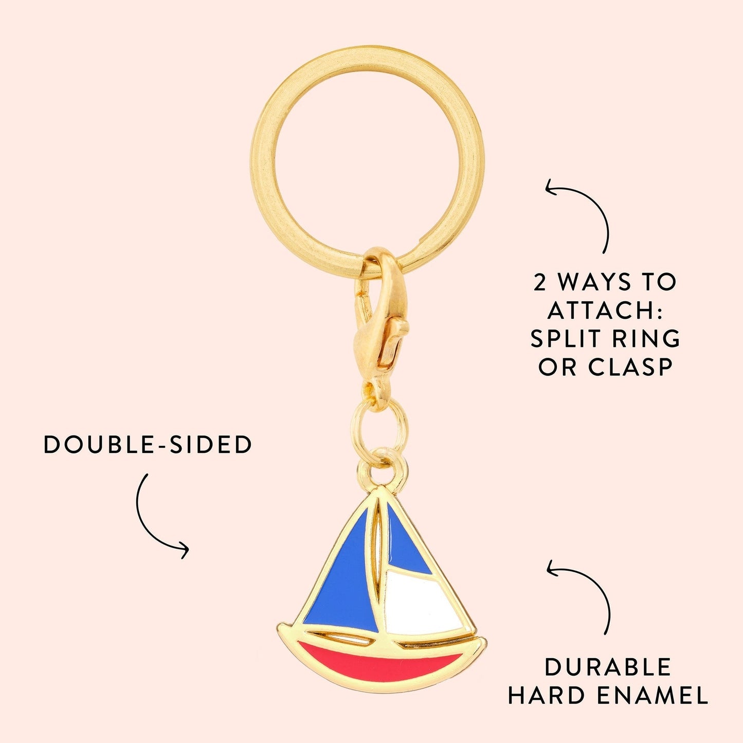 Anchors Away Collar Charm Set