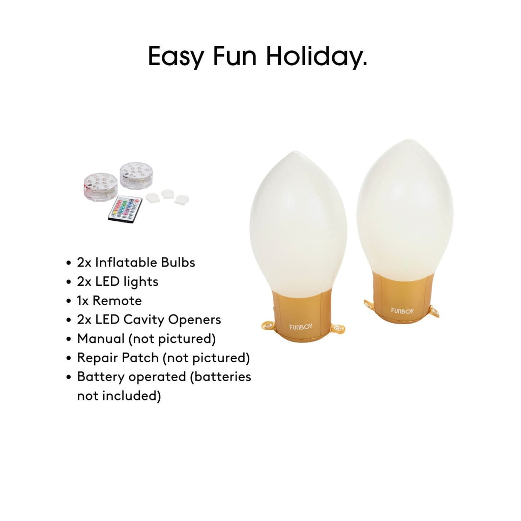 Inflatable Christmas Bulbs