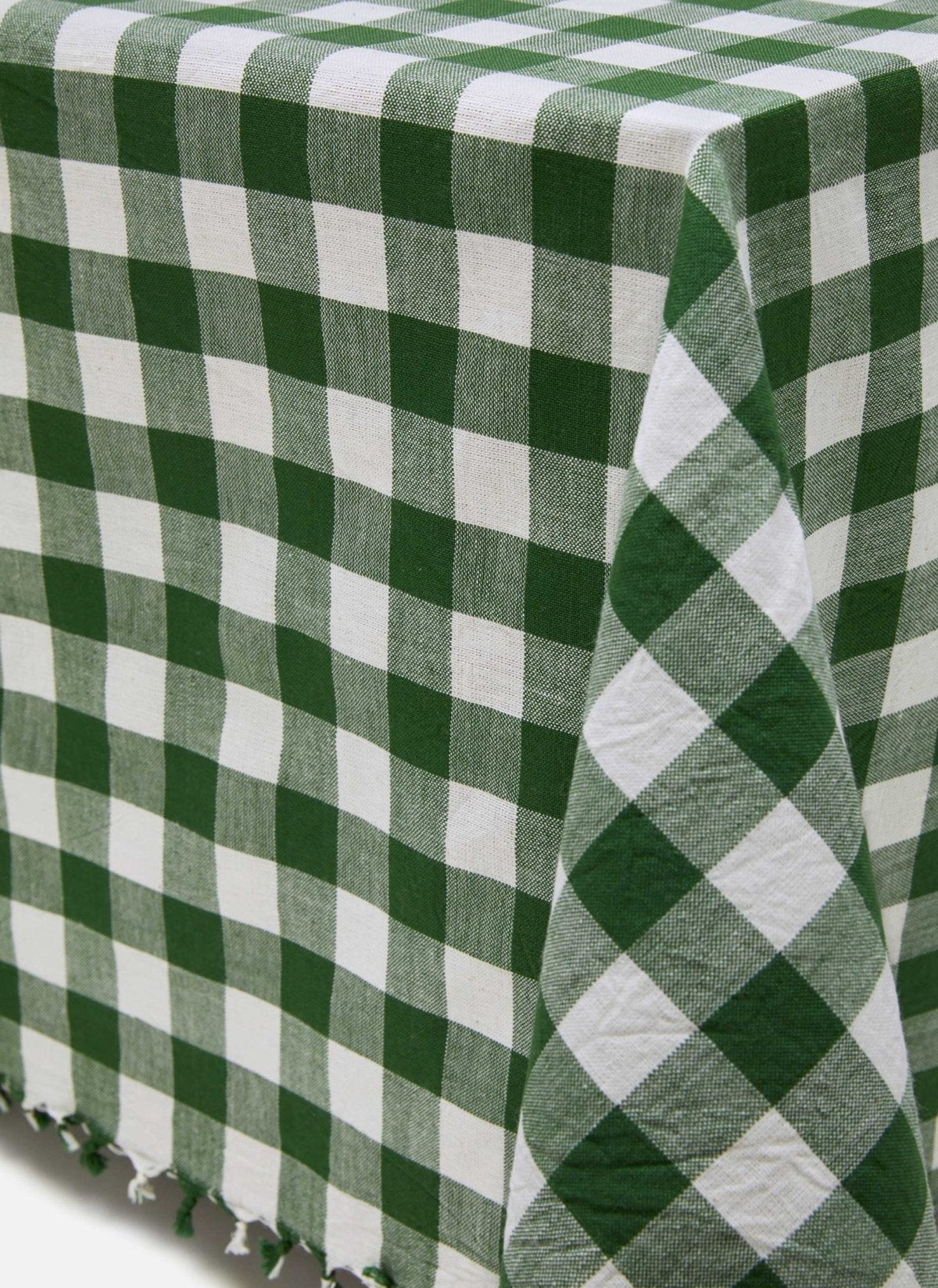 Gingham Hunter Tablecloth