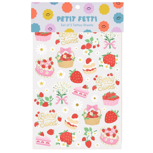 Berry Sweet Temporary Tattoos