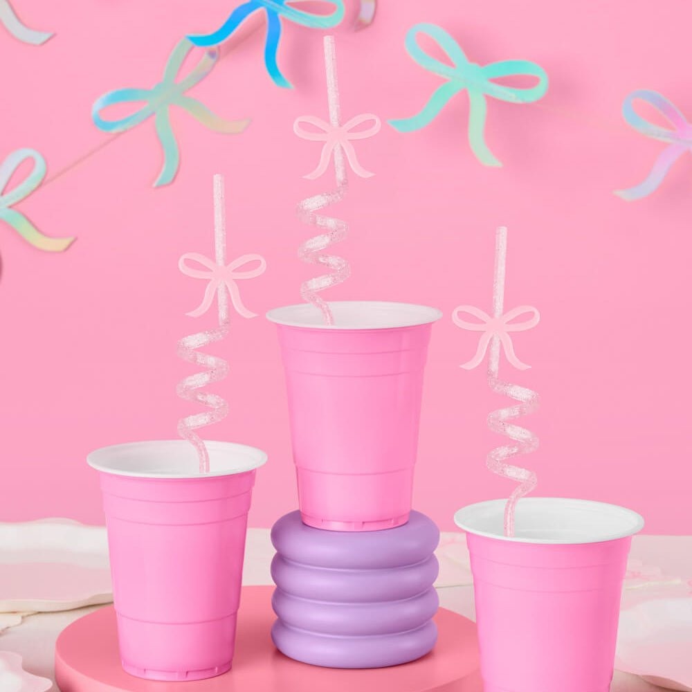 Tying the Knot Bow Straws