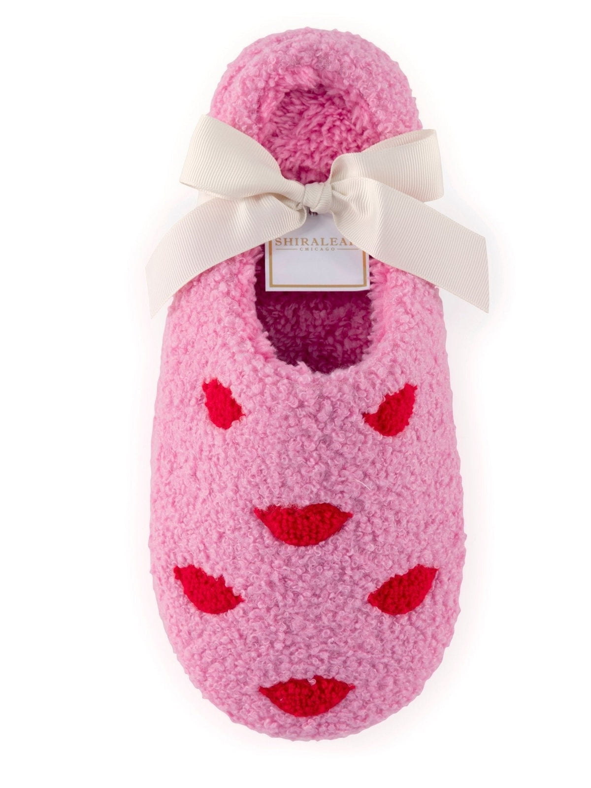 Pink Lips Slippers