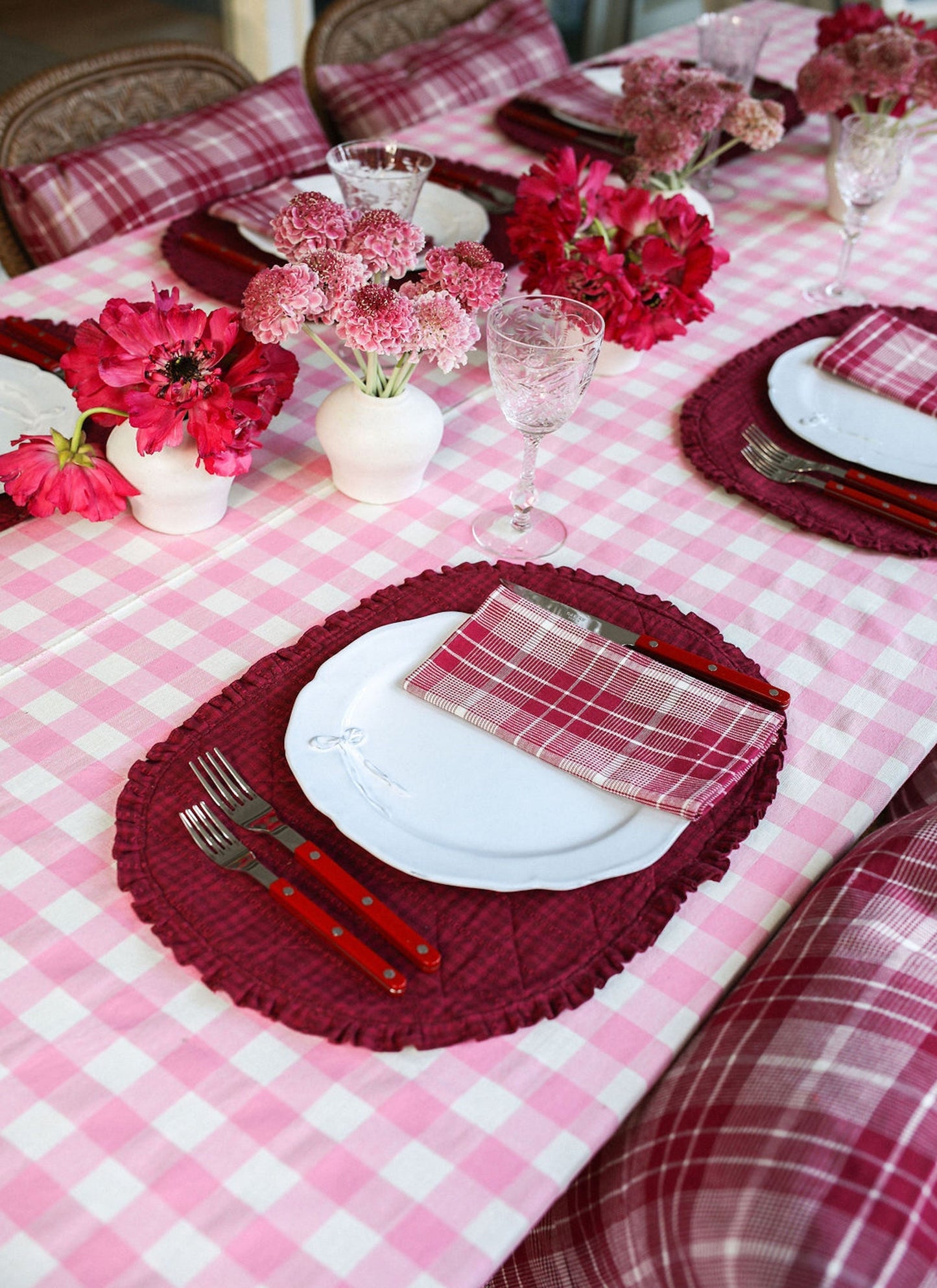Rosehill Plaid Napkins
