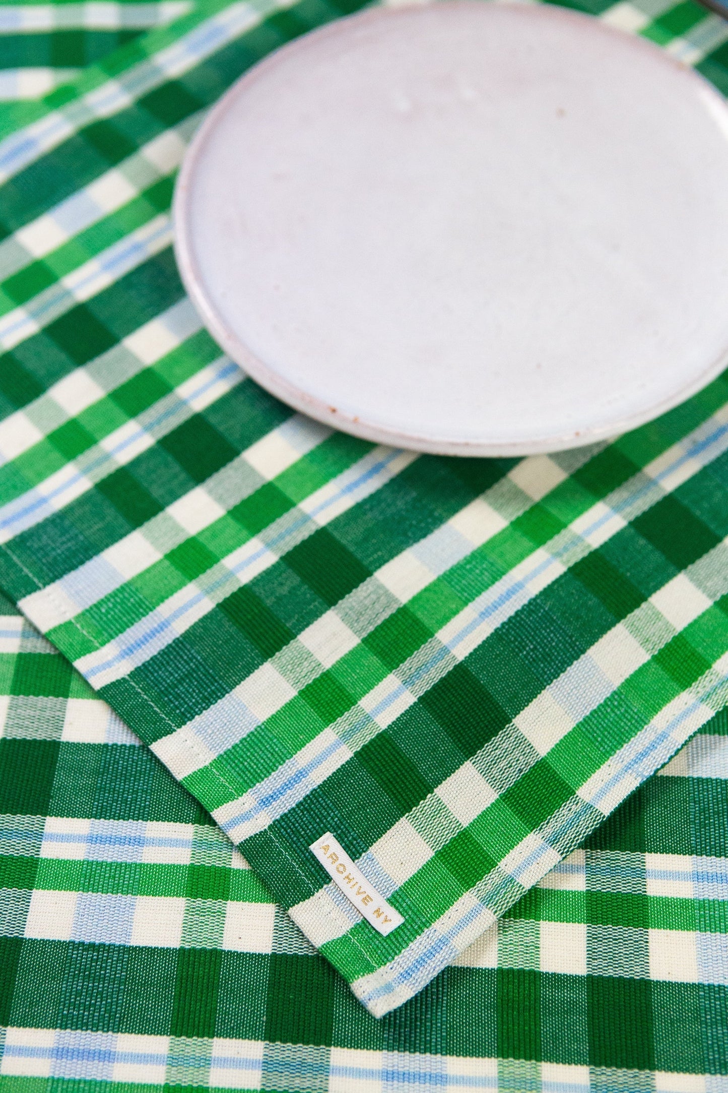 Josefina Plaid Placemat Set