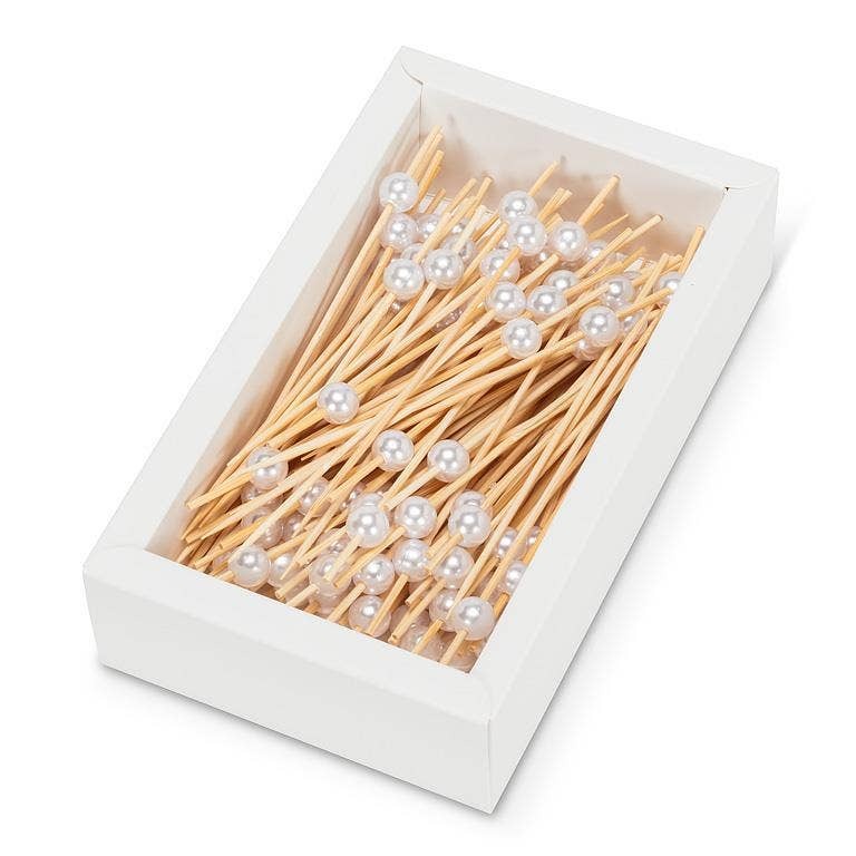 Pearl Food & Cocktail Picks