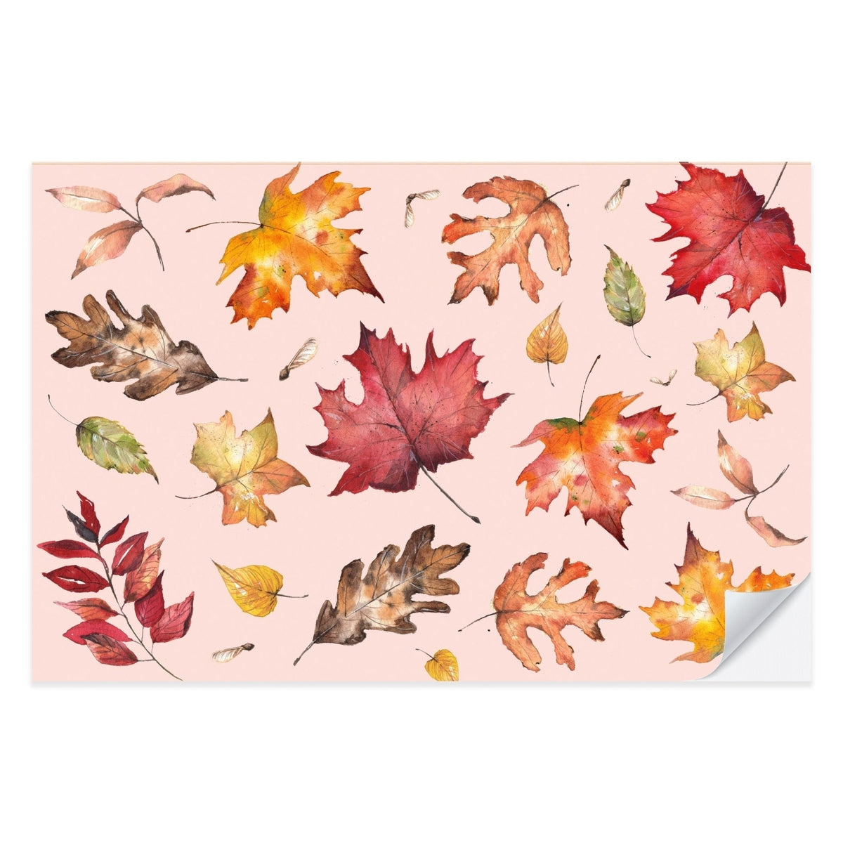 Harvest Leaves Paper Placemats