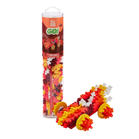 Fire Car Plus Plus Puzzle Toy