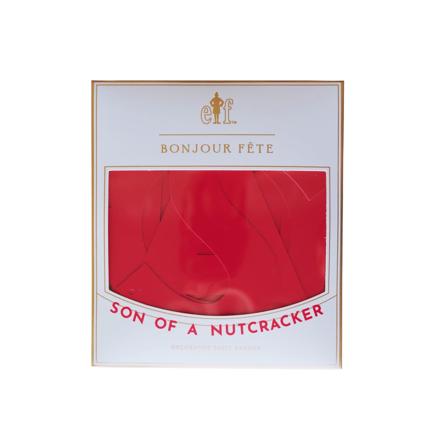 Elf "son of a Nutcracker" Banner