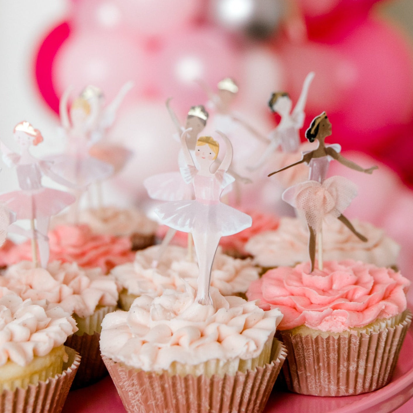 Ballerina Themed Cupcake Kit