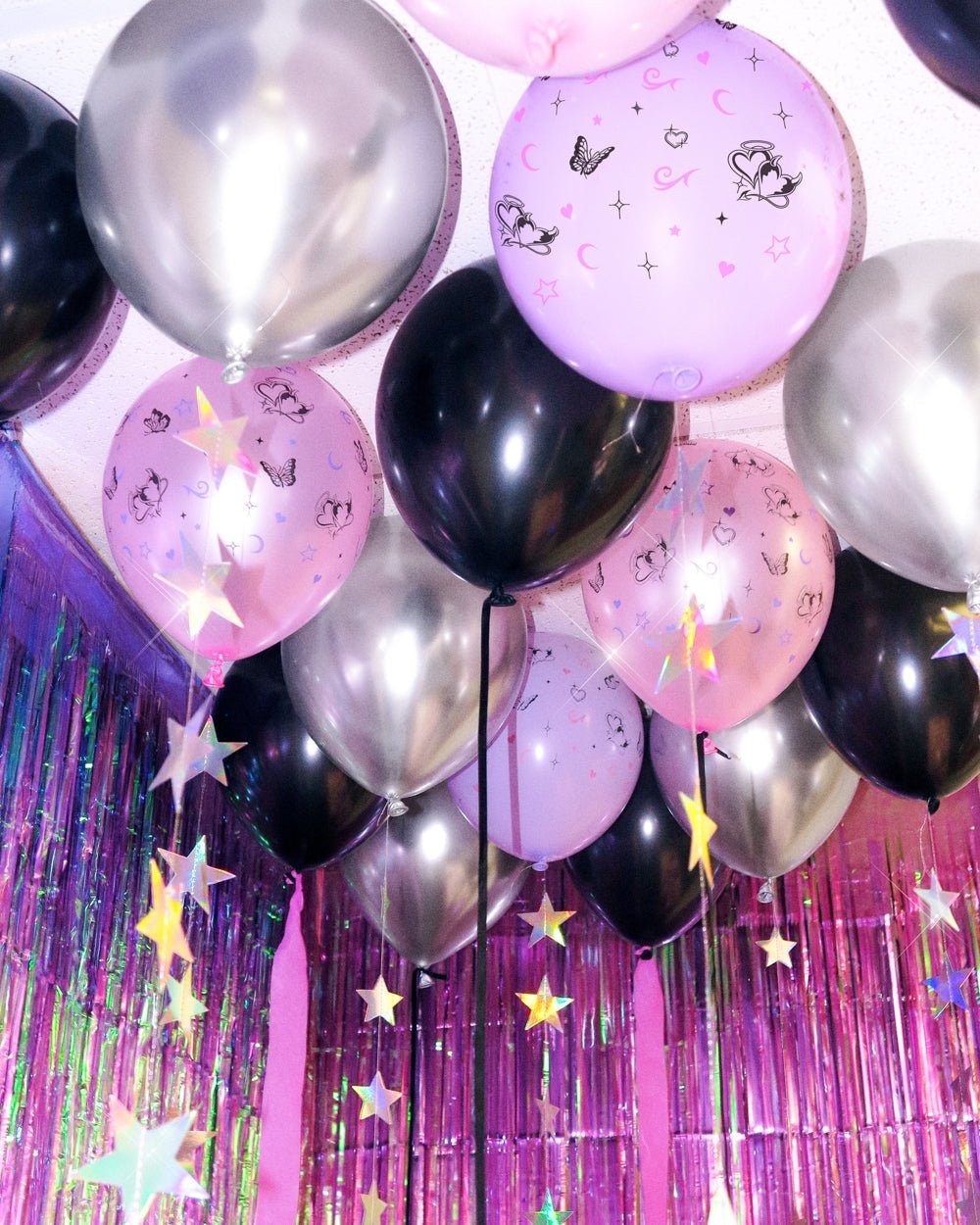 Y2K Butterfly Latex Balloons