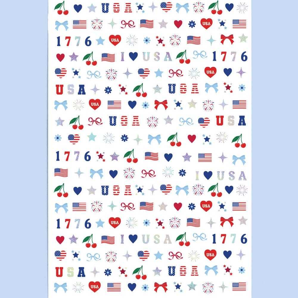 USA Nail Stickers