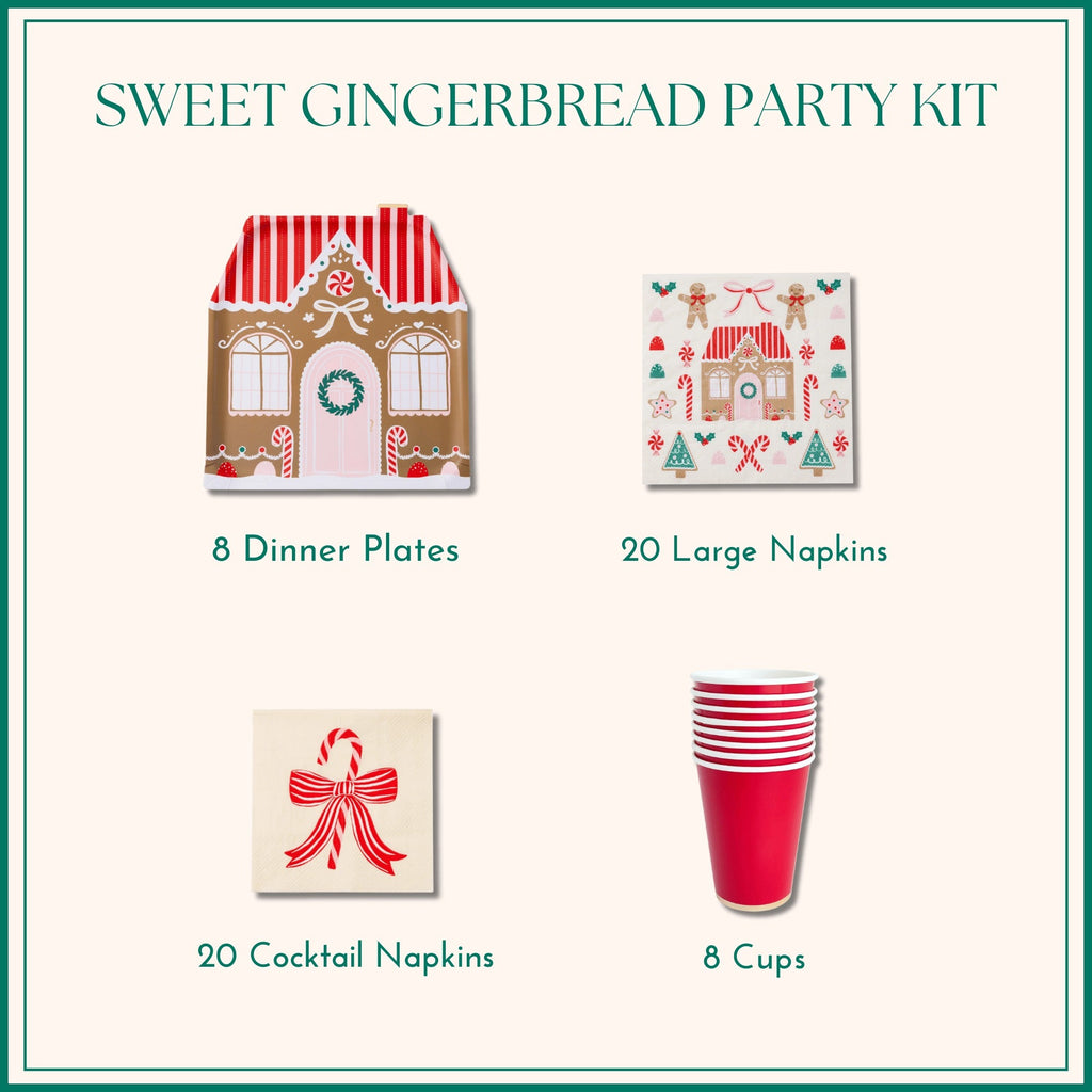 Sweet Gingerbread Party Kit