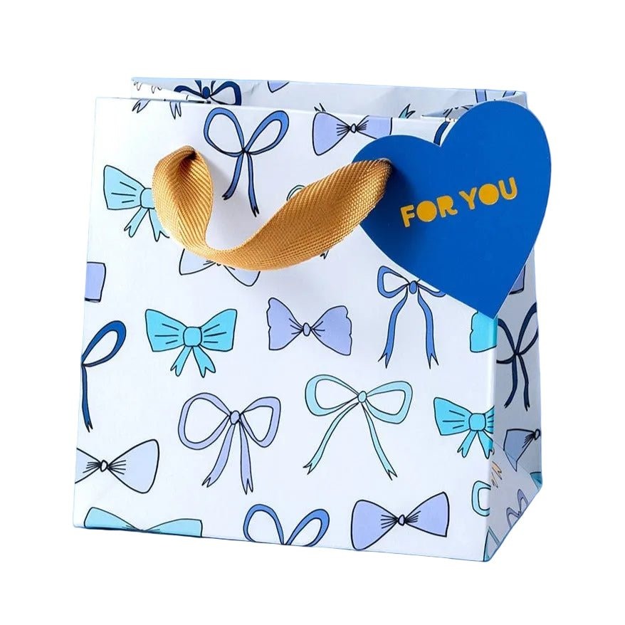 Blue Bows Gift Bag