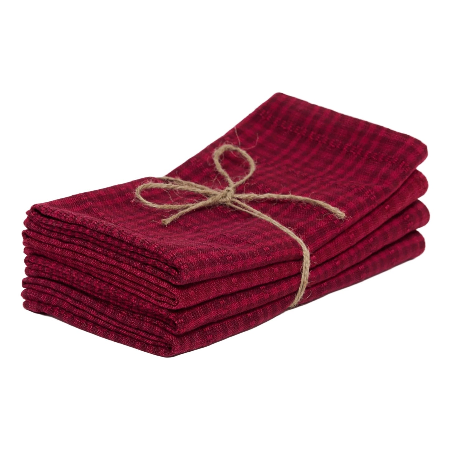 Soho Two Toned Bordeaux Napkins