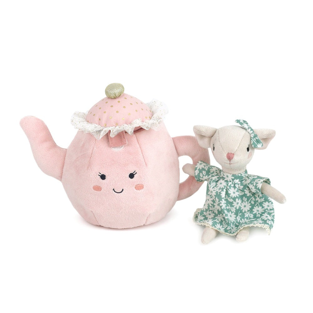 Tea Time Activity Plush Set by Mon Ami