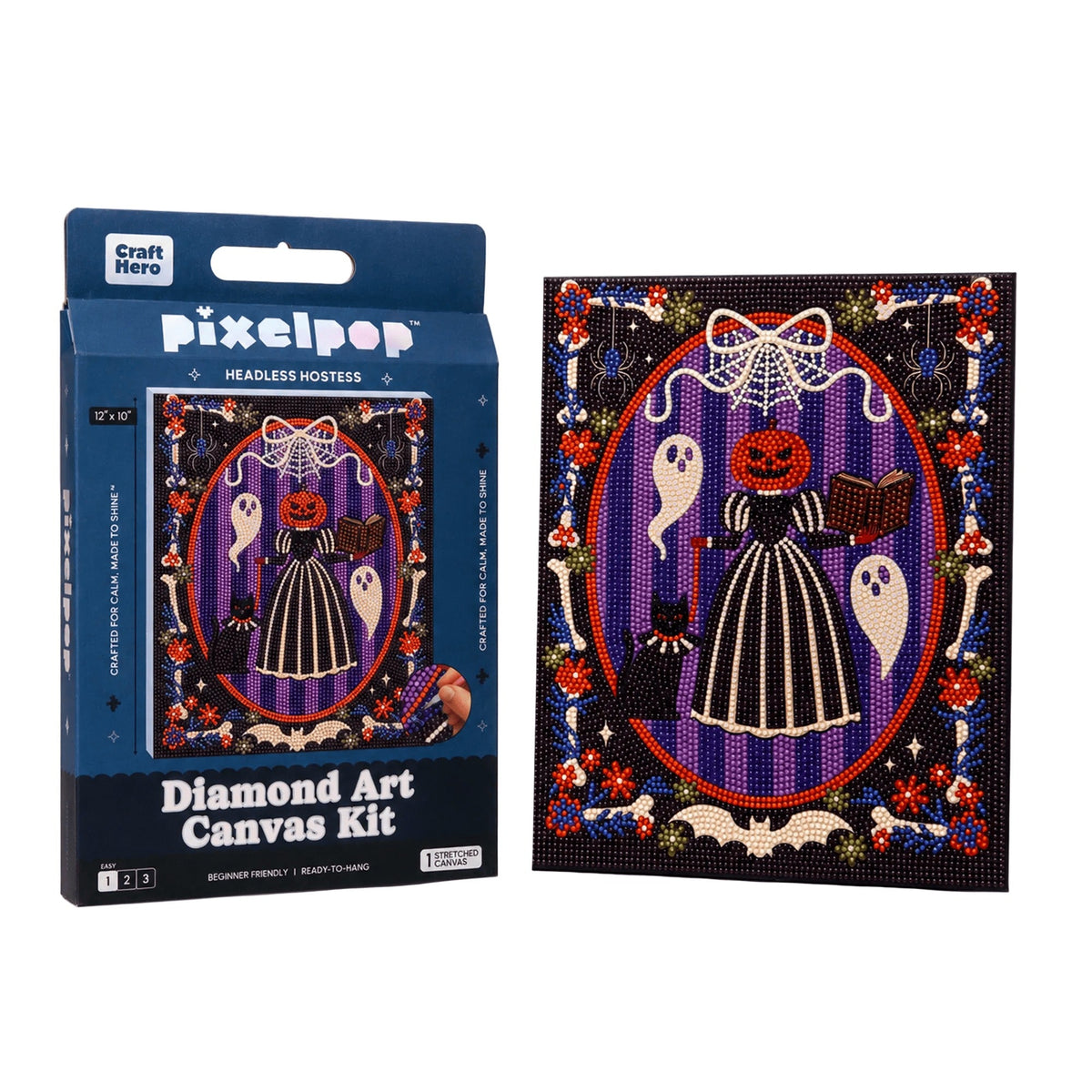 Headless Hostess Halloween Diamond Art Kit